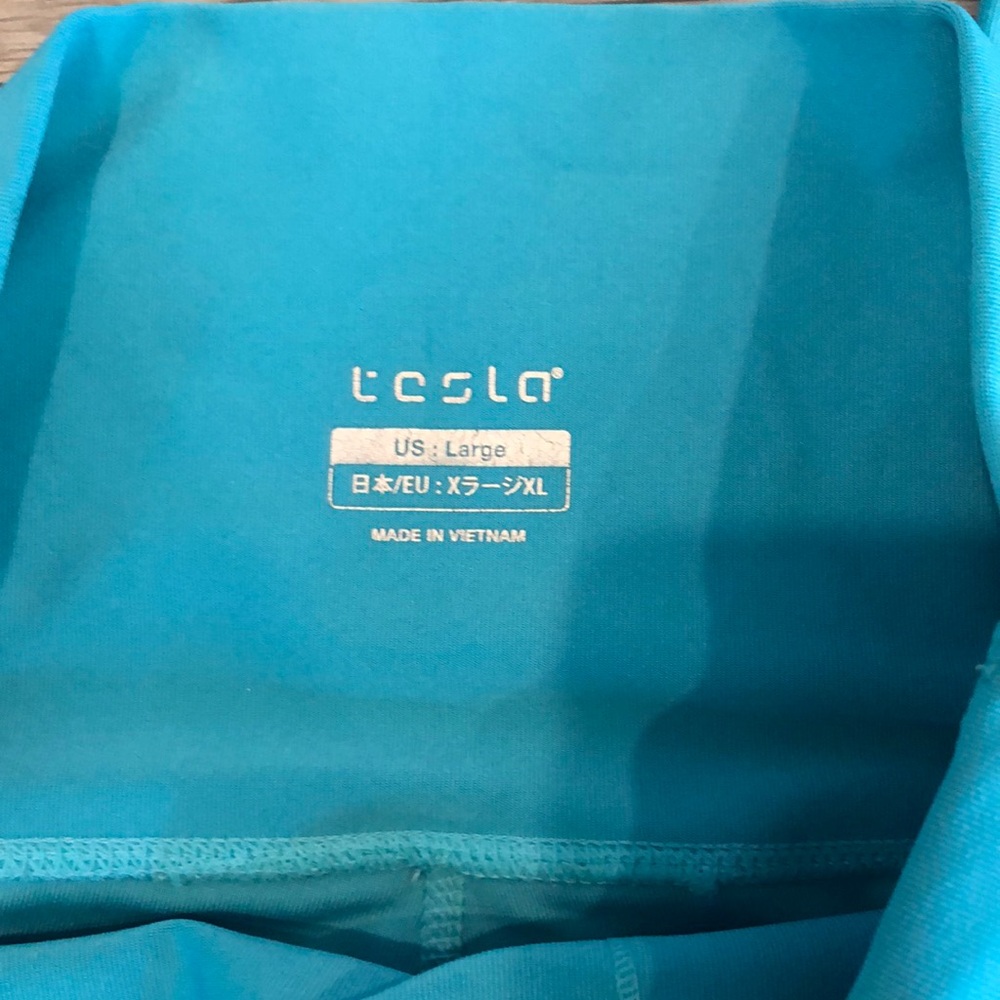 Tesla Aqua Leggings Large - Picture 3 of 5